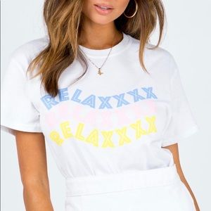 Princess Polly “Relax” Tshirt
